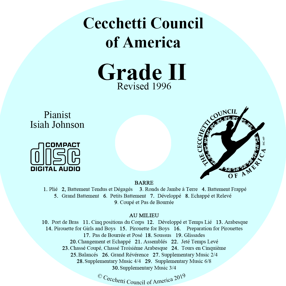 Grade II CD - Cecchetti Council of America